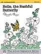 Belle the Bashful Butterfly piano sheet music cover